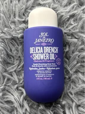 Sol de janeiro delicia drench shower oil cheirosa 59 travel size